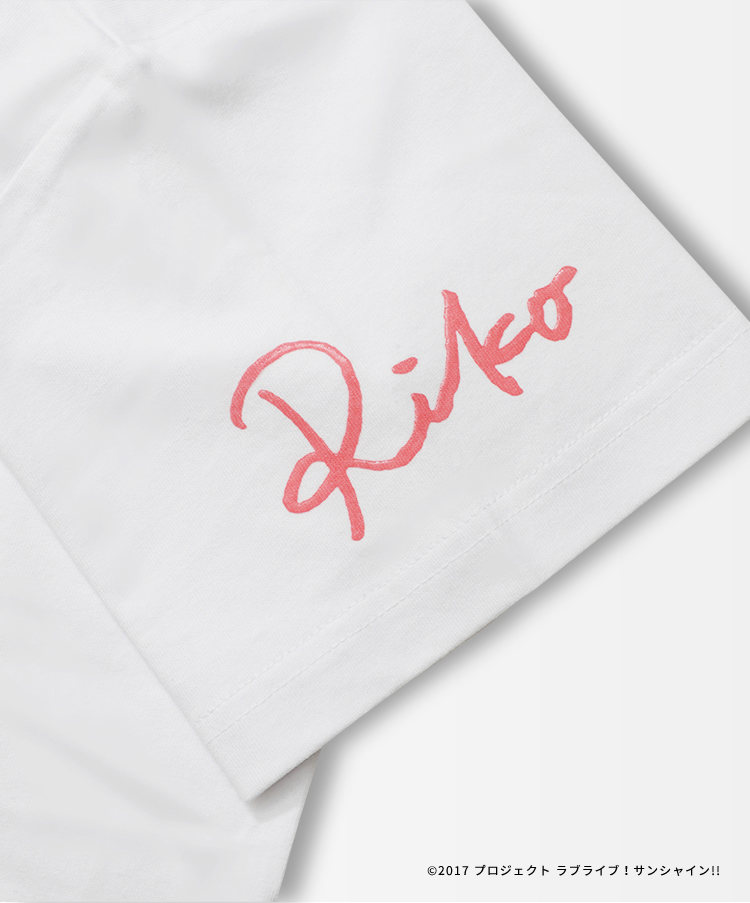Aqours Logo TEE RIKO