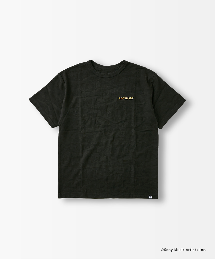 ”KISARAZU GRAFFITI”ジャガードカモ刺繍Tシャツ