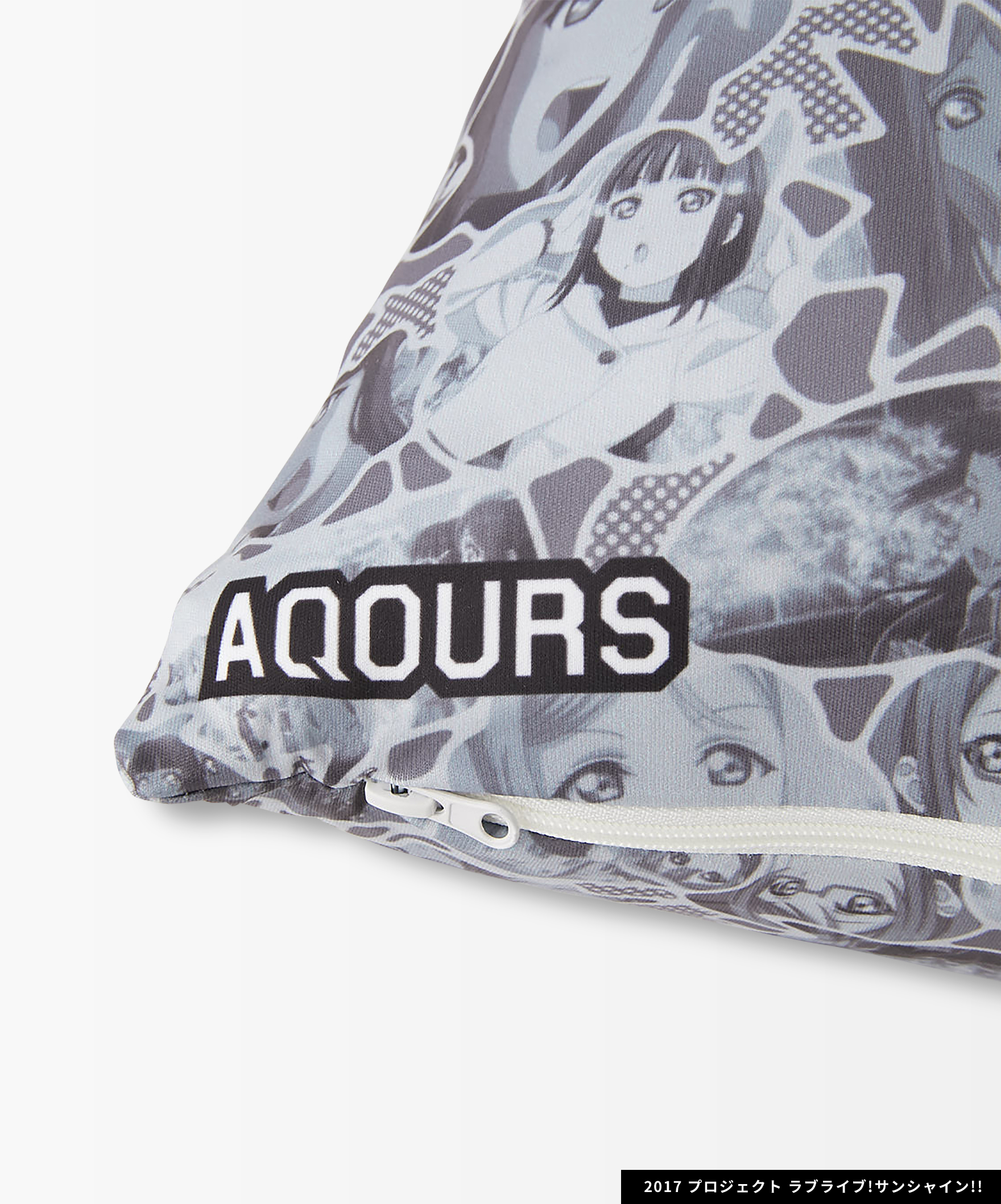 Aqours×R4G Cushion Cover（GRY）