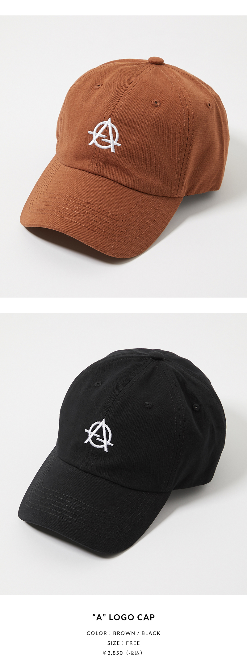"A" LOGO CAP
